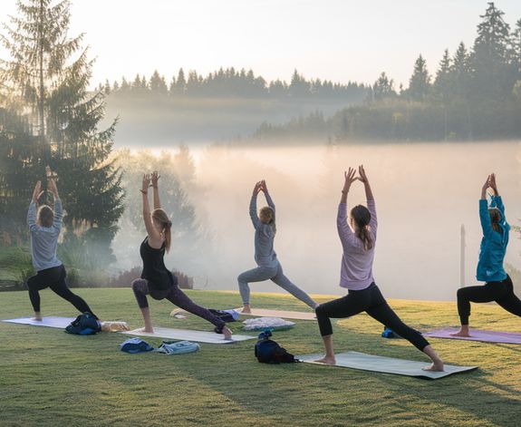 Morning Yoga in the Garden (Daily, 8 AM)
