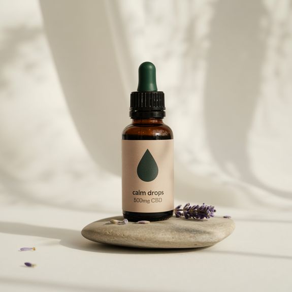Calm Drops (500mg CBD) $39.99