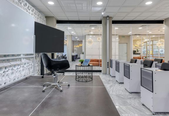 Modern Presentation Room in the Office Design 