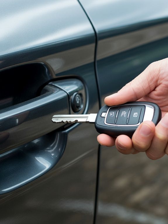 Broken Key Extraction (Vehicle)