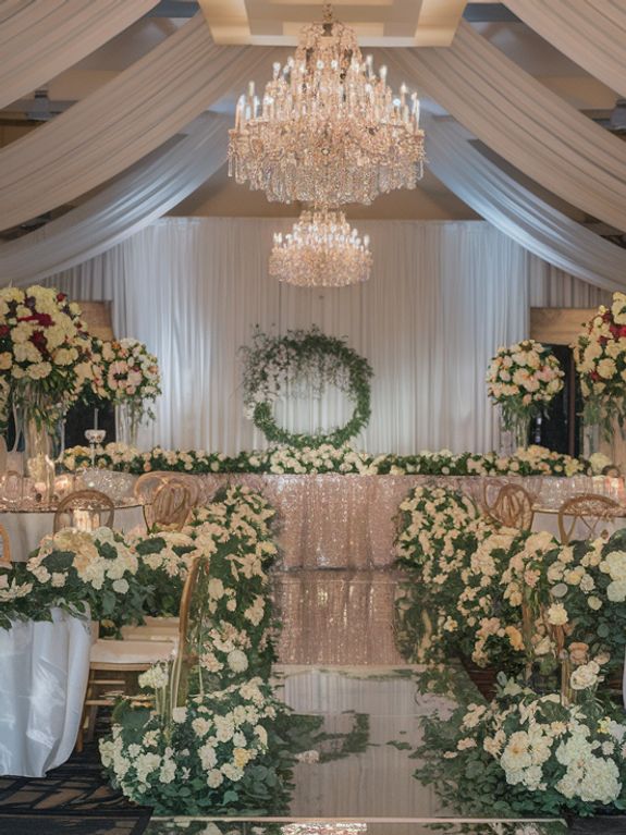 What is the price range for your wedding floral arrangements?
