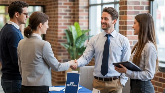 Woman in Black Long Sleeve Shirt Had a Job Interview