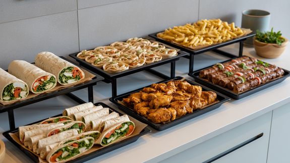 Food Platters on the Table