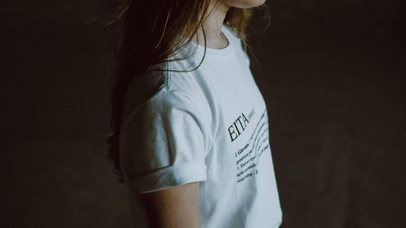 White Crew-neck Shirt