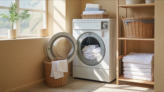 Person Using a Flat Iron