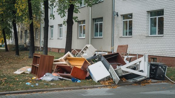 What types of cleanup services do you offer for residential properties?