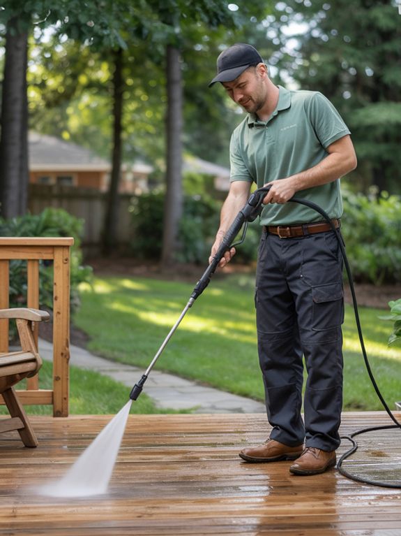 Deck Washing
