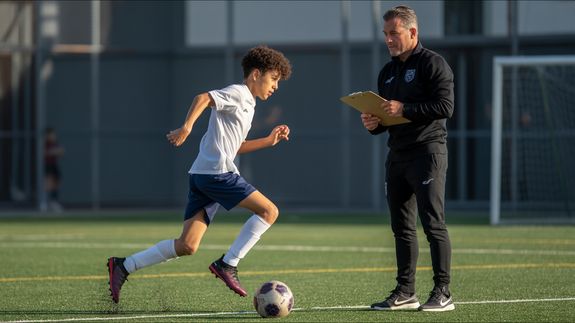 Green Football Field