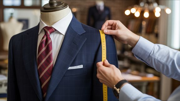 A Woman Making Face Masks