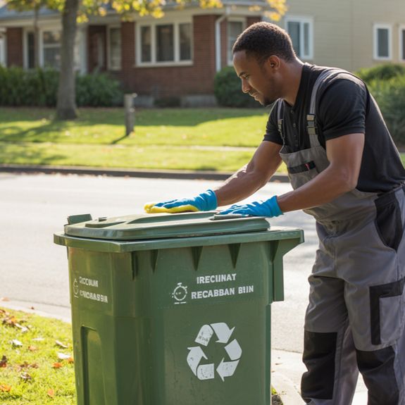 Eliminate your bin blues. Cleaning is on us, Stellenbosch.