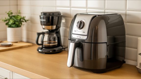 White Refrigerator in the Kitchen
