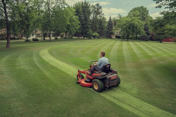 Transform Your Lawn into a Lush Paradise with Black Bull Mowing