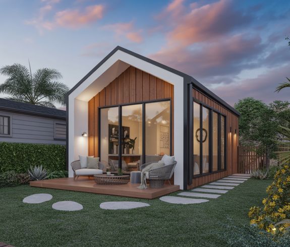 A Man and A Woman with Ppe's Looking at a Blue print