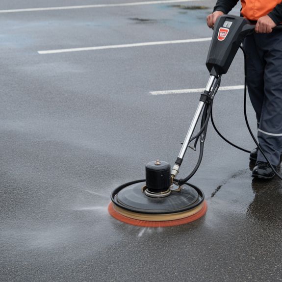 Parking Deck Sanitation