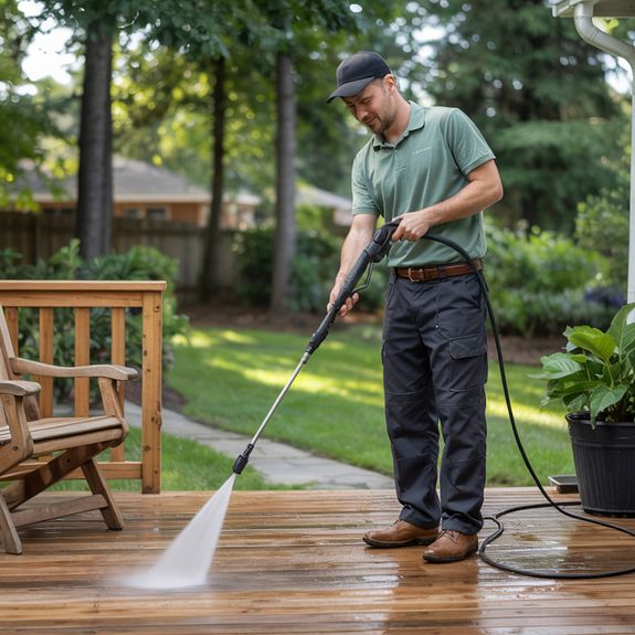 Deck Cleaning