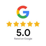 Average rating on google: 5.0/5.0