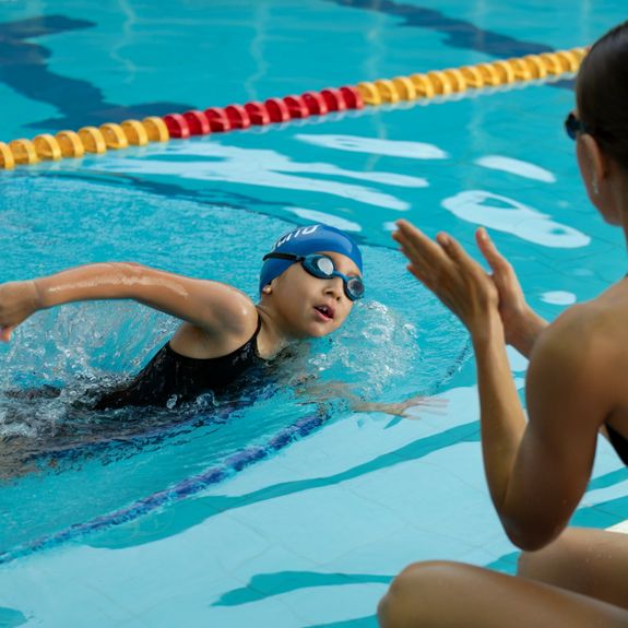 Builds Confidence in the Water