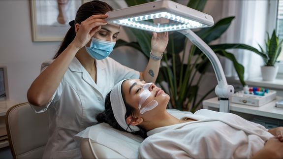 Beauty Products in Salon