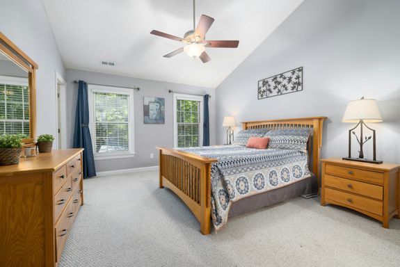 Spacious Bedroom with King Size Bed