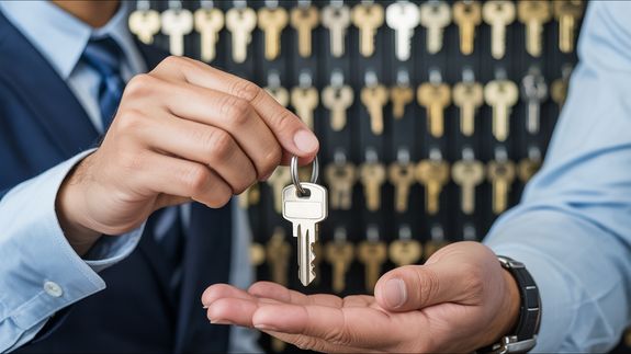 Silver Keys In Close Up Photography