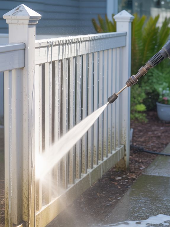 Fence Pressure Washing