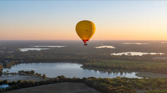 Aerial View of River