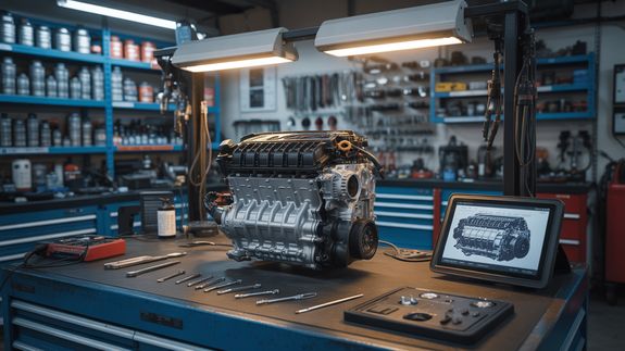 How long does an engine diagnostic take?