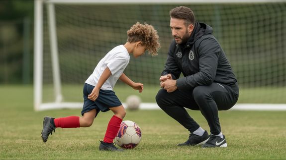 Aerial View of Soccer Field