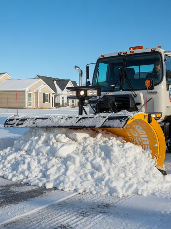 What happens if it snows outside of regular business hours?