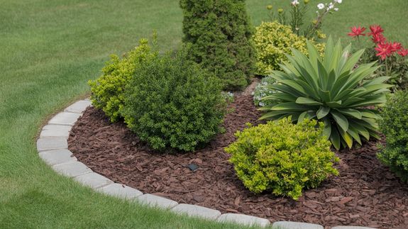 A Lawn Mower on the Grass 