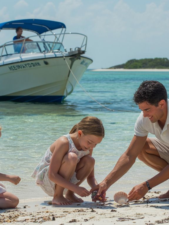 Shelling and Dolphin Tour by Boat