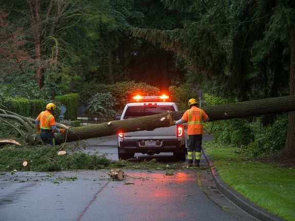 Brown Chop Logs on Outdoor