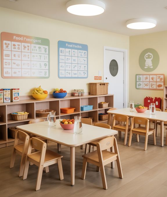 Healthy Snack & Dining Area