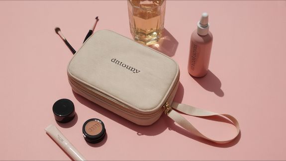 Woman Holding a Bouquet of Flowers