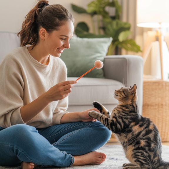Crop anonymous female owner strolling with group of dogs of different breeds on leashes on rural road in sunny countryside