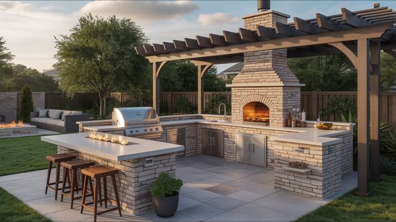 Man in Black Shirt Holding Gray and Orange Wheelbarrow