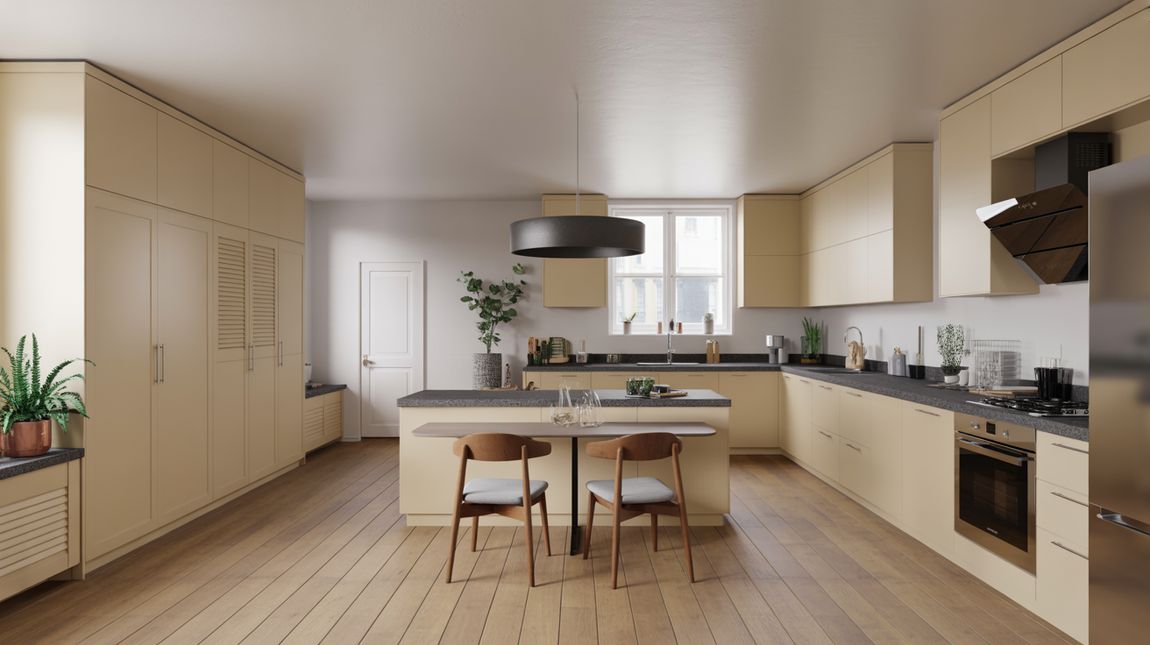 Contemporary Minimalist Kitchen Remodel by Atlanta Design & Renovation project photo