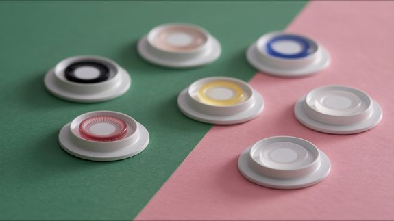 A Child Getting an Eye Examination