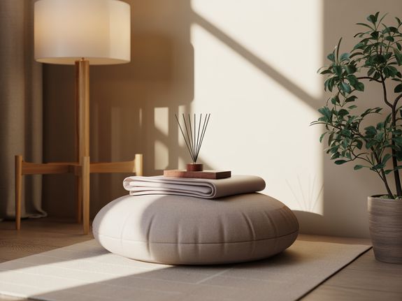 Woman in Gray Sports Bra Holding Purple Dumbbells