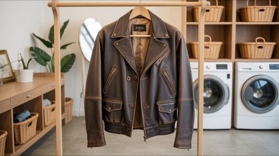 Stack of Towels on Rack