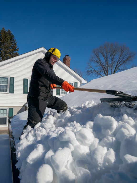 Roof Snow Clearing