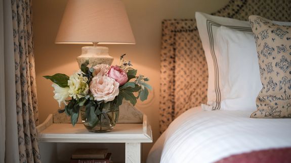 Black and Grey Bedspread on Bed and Pillow