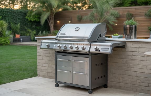 What do I need to provide for a catered BBQ setup?