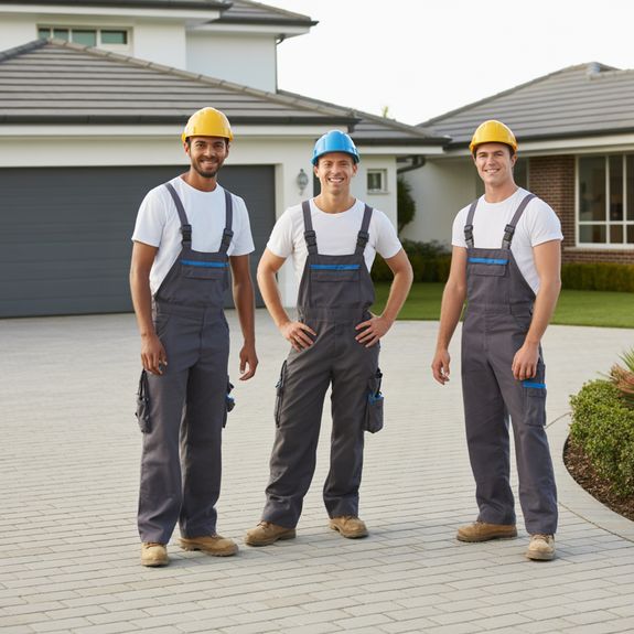 Cracked, White Wall with Bricks