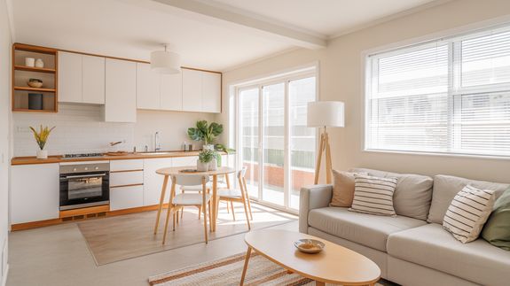  Scaffolding on Construction Site