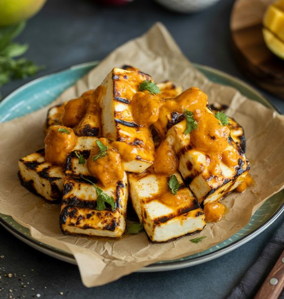 Spiced Mango Paneer