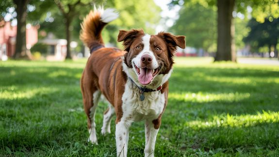 selective focus photography of short-coated brown puppy facing right side