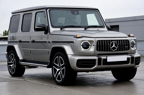 Gray Luxury SUV Car