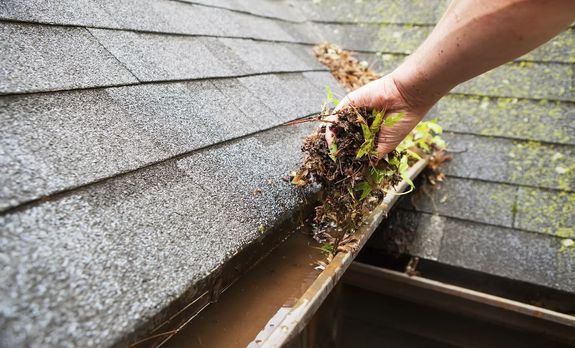 What materials are used for custom gutters?