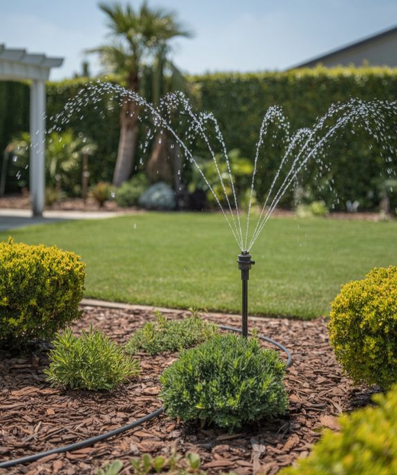 Cottage exterior near plants and pathways in yard